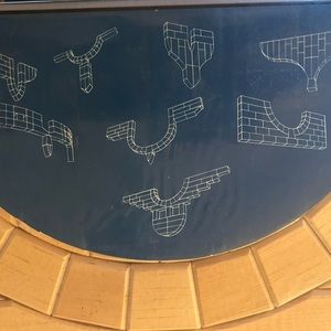 New pine educational building blocks -hand made.